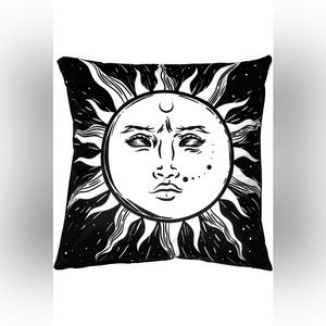Killstar Vintage Sun Cushion Cover